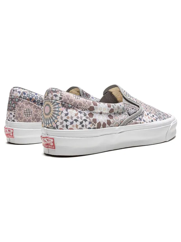 Кроссовки kith x vault og classic slip-on lx 'multi tile' Vans — изображение 4 из 4, мульти