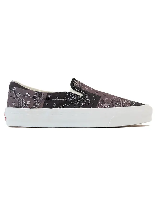 Кроссовки kith x vault og classic slip-on lx 'bandana - moonless night' Vans — изображение 2 из 3, фиолетовый
