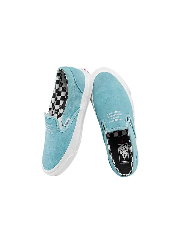 Кроссовки ray barbee x leica x og classic slip-on lx 'capturing the journey' Vans — изображение 4 из 4, светлый синий