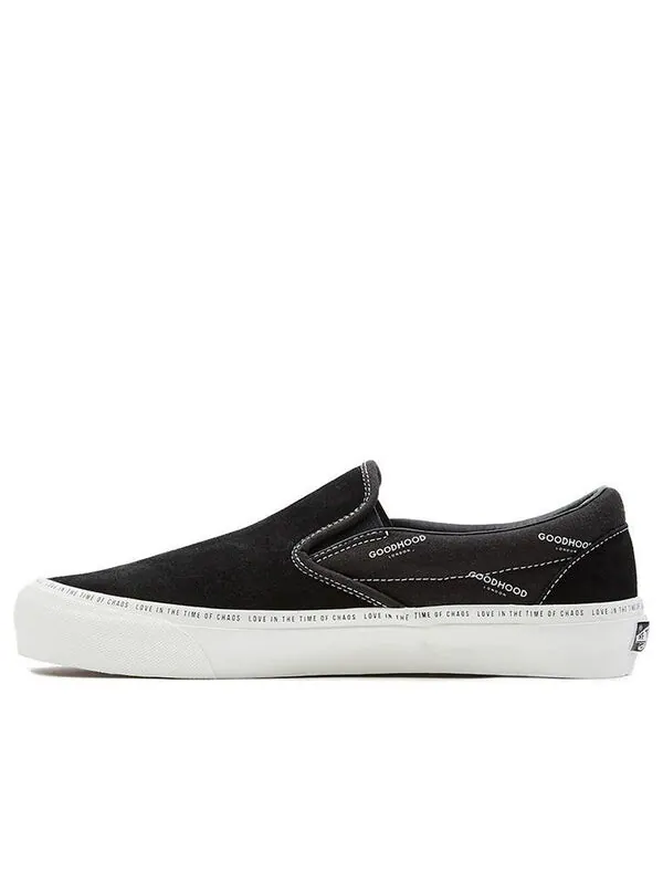 Кроссовки vault x goodhood og classic slipon lx black Vans — изображение 1 из 4, черный