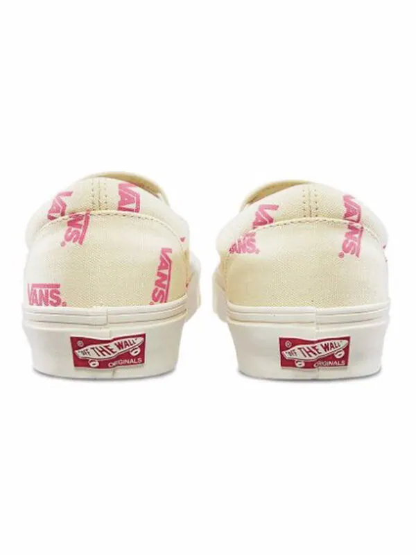Кроссовки classic slip-on lx canvas 'multi logo rutabaga' Vans — изображение 4 из 4, белый