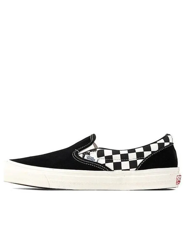Кроссовки modernica x og classic slip-on lx 'checkerboard' Vans — изображение 1 из 4, черный / белый