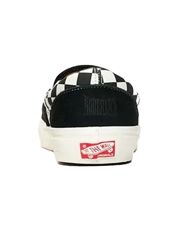 Кроссовки modernica x og classic slip-on lx 'checkerboard' Vans — изображение 4 из 4, черный / белый