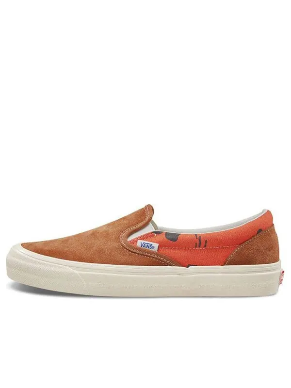 Кроссовки modernica x og classic slip-on lx 'hawaiian' Vans — изображение 1 из 4, коричневый/белый