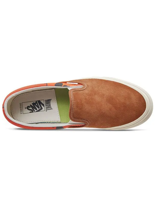 Кроссовки modernica x og classic slip-on lx 'hawaiian' Vans — изображение 3 из 4, коричневый/белый
