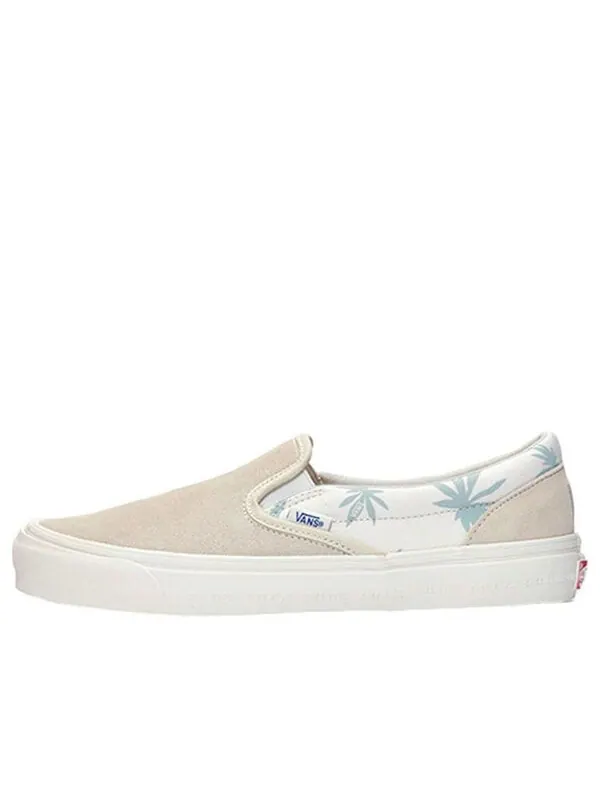 Кроссовки modernica x og classic slip-on lx 'palm leaf' Vans — изображение 1 из 4, белый