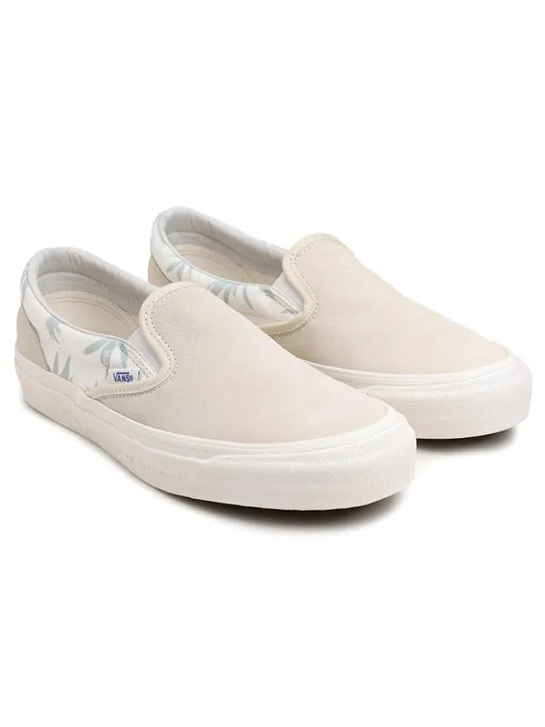 Кроссовки modernica x og classic slip-on lx 'palm leaf' Vans — изображение 3 из 4, белый