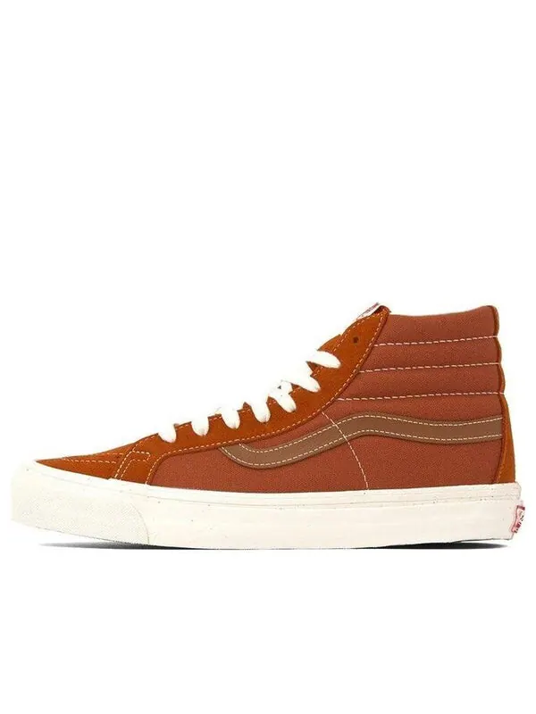 Кроссовки og sk8-hi lx 'rust' Vans — изображение 1 из 4, оранжевый/белый