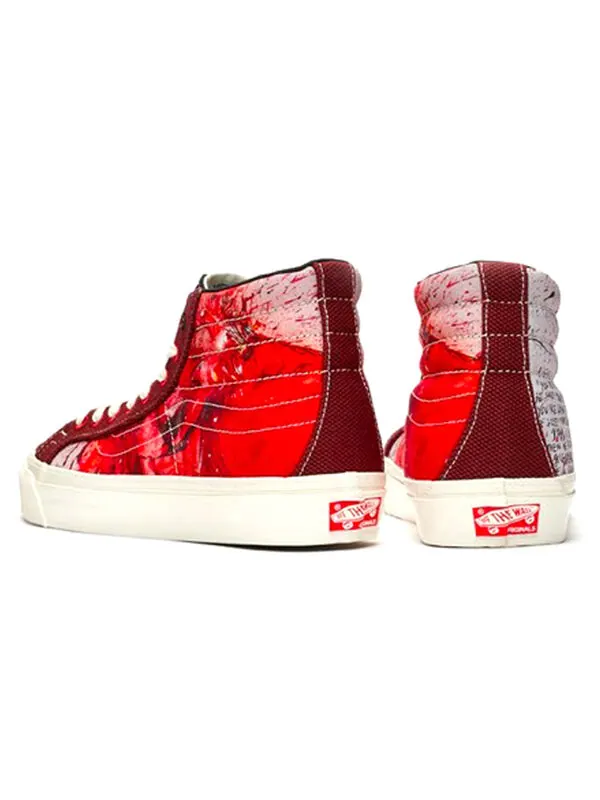 Кроссовки ralph steadman x og sk8-hi lx 'lion' Vans — изображение 3 из 4, красный