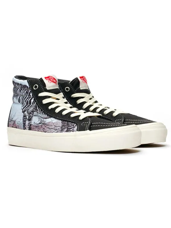 Кроссовки ralph steadman x og sk8-hi lx 'zebra' Vans — изображение 2 из 4, черный