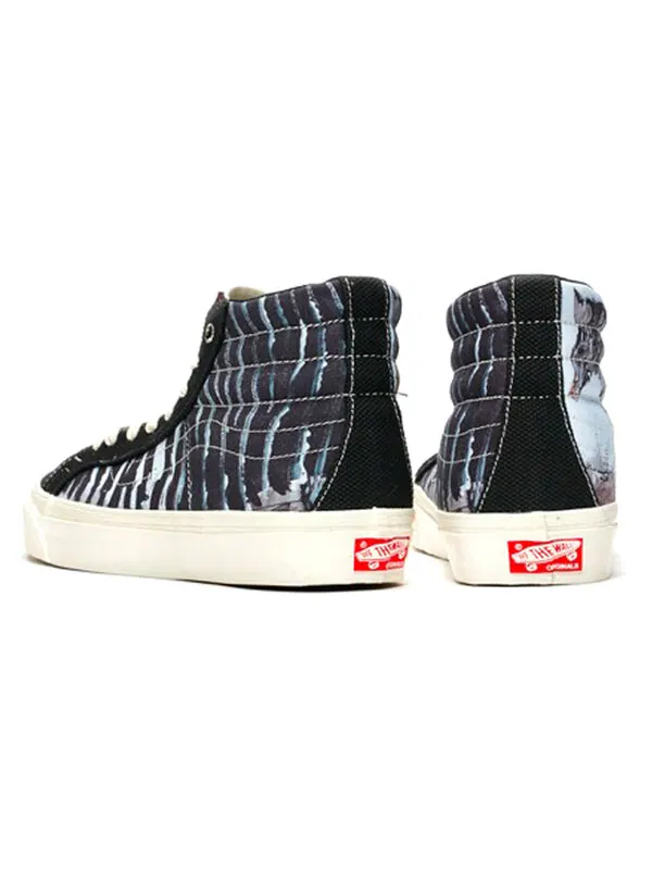 Кроссовки ralph steadman x og sk8-hi lx 'zebra' Vans — изображение 3 из 4, черный