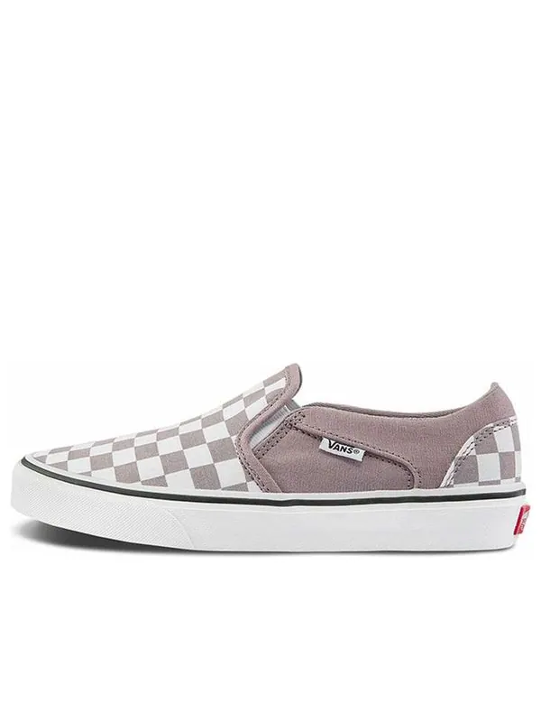 Кроссовки asher checkerboard 'gray white' Vans — изображение 1 из 4, серый/белый