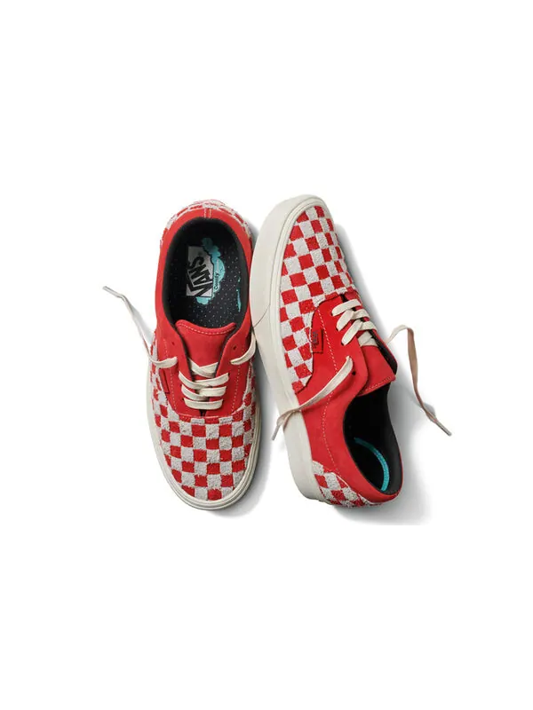 Кроссовки vault era comfycush lx checkboard 'red white' Vans — изображение 4 из 4, красный/белый