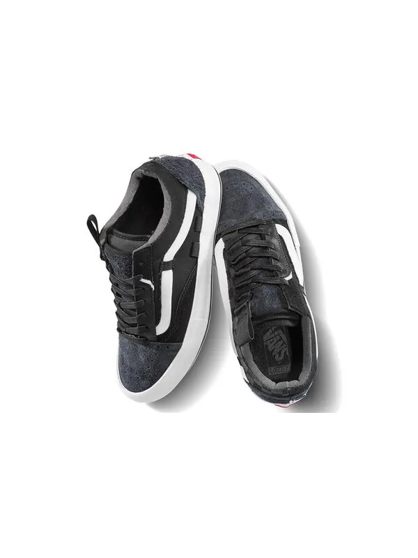 Кроссовки Vans Old Skool Cap Regrind Black White — изображение 3 из 4, черный