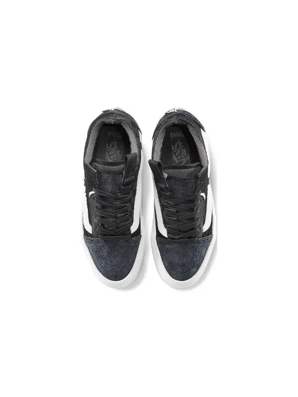 Кроссовки Vans Old Skool Cap Regrind Black White — изображение 4 из 4, черный