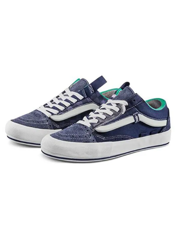 Кроссовки Vans Old Skool Cap LX Deep Blue Unisex — изображение 2 из 4, синий