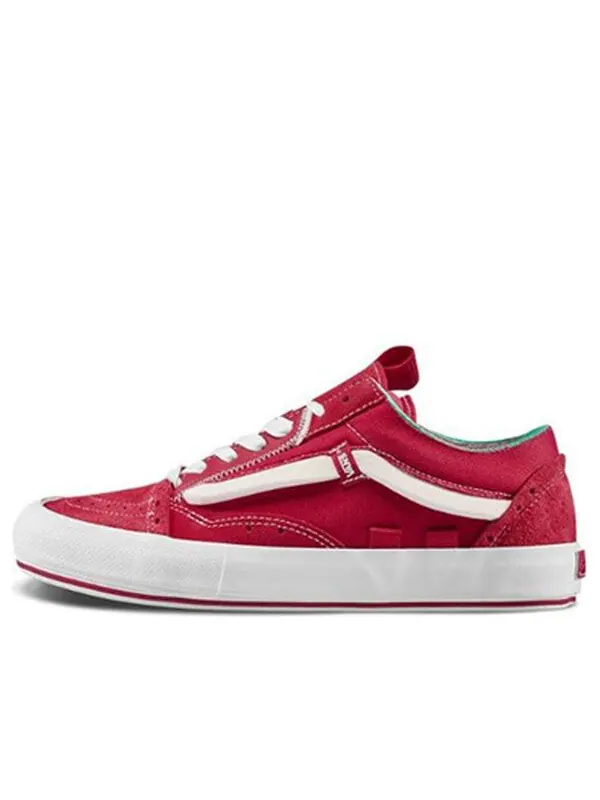 Кроссовки Vans Old Skool Cap LX 'Regrind' — изображение 1 из 4, красный/белый