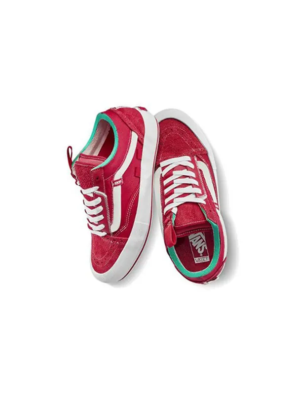 Кроссовки Vans Old Skool Cap LX 'Regrind' — изображение 3 из 4, красный/белый