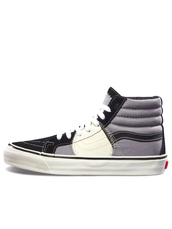 Кроссовки sk8-hi bricolage lx 'black purple' Vans — изображение 1 из 4, черный/фиолетовый