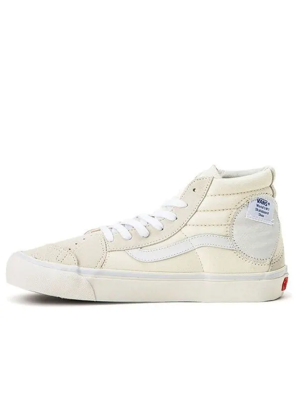 Кроссовки sk8-hi bricolage cream white Vans — изображение 1 из 4, белый