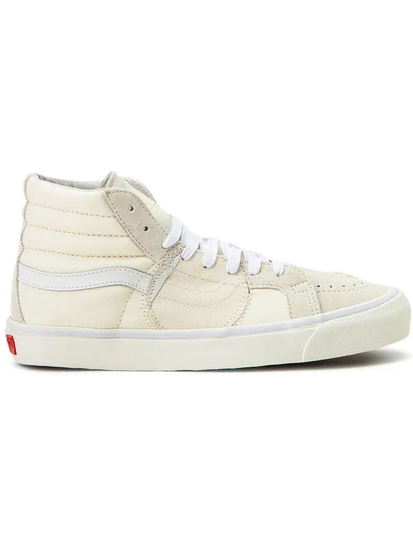 Кроссовки sk8-hi bricolage cream white Vans — изображение 2 из 4, белый