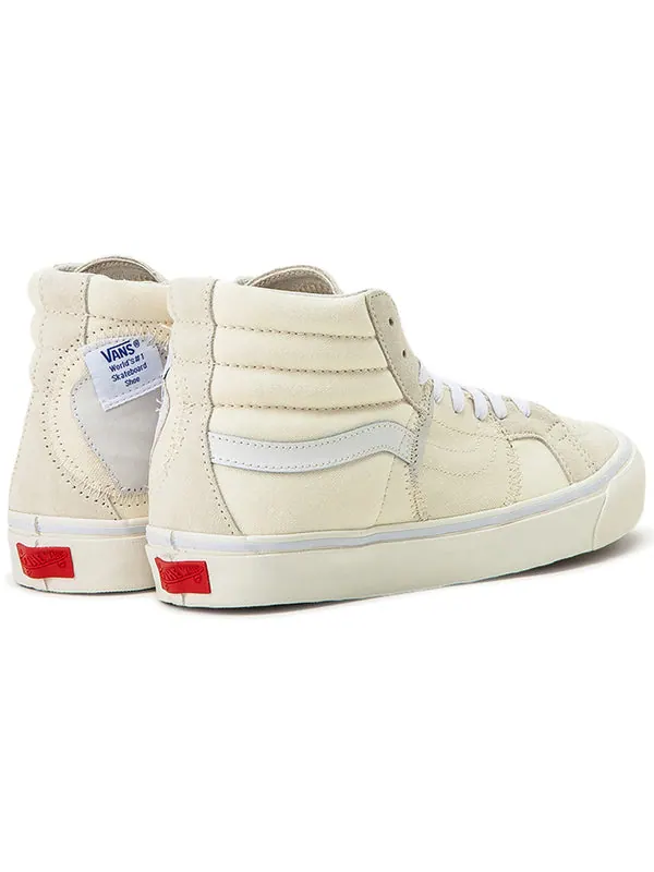 Кроссовки sk8-hi bricolage cream white Vans — изображение 4 из 4, белый