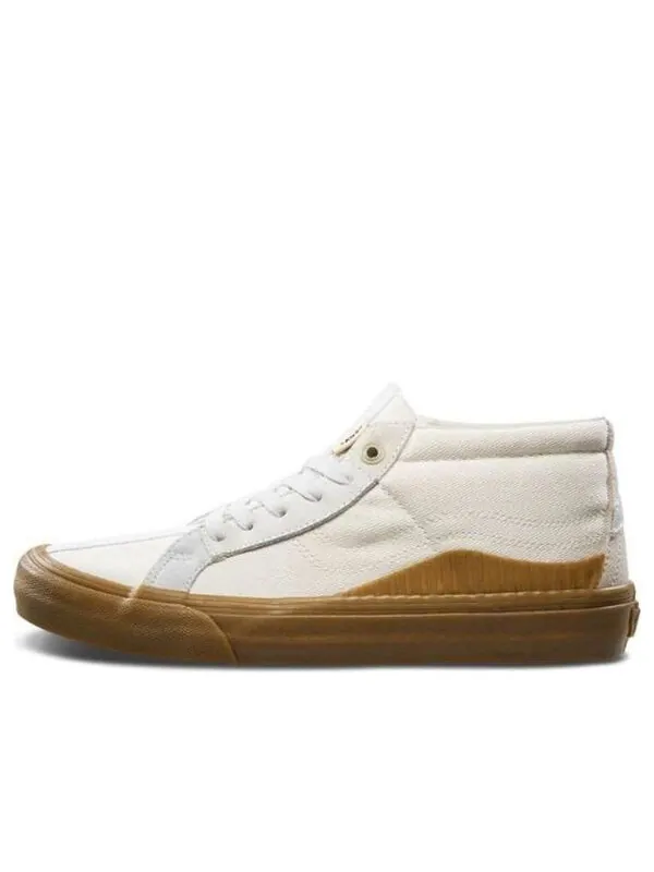 Кроссовки 138 mid taka hayashi marshmallow white Vans — изображение 1 из 4, белый