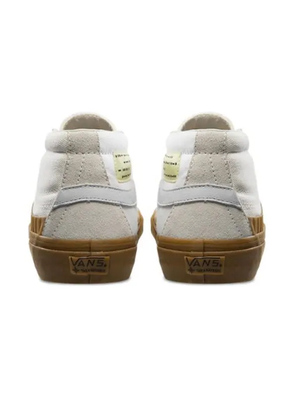 Кроссовки 138 mid taka hayashi marshmallow white Vans — изображение 4 из 4, белый