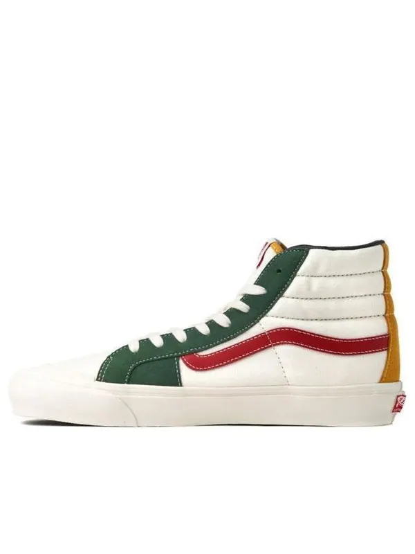 Кроссовки vault og style 138 lx 'green white' Vans — изображение 1 из 4, зеленый/белый