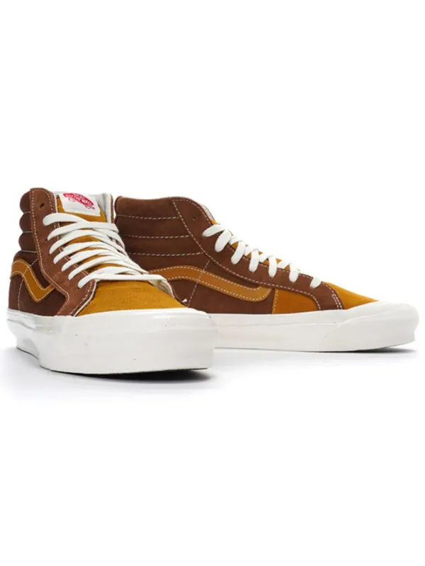Кроссовки og style 138 lx 'dachshund' Vans — изображение 2 из 4, коричневый