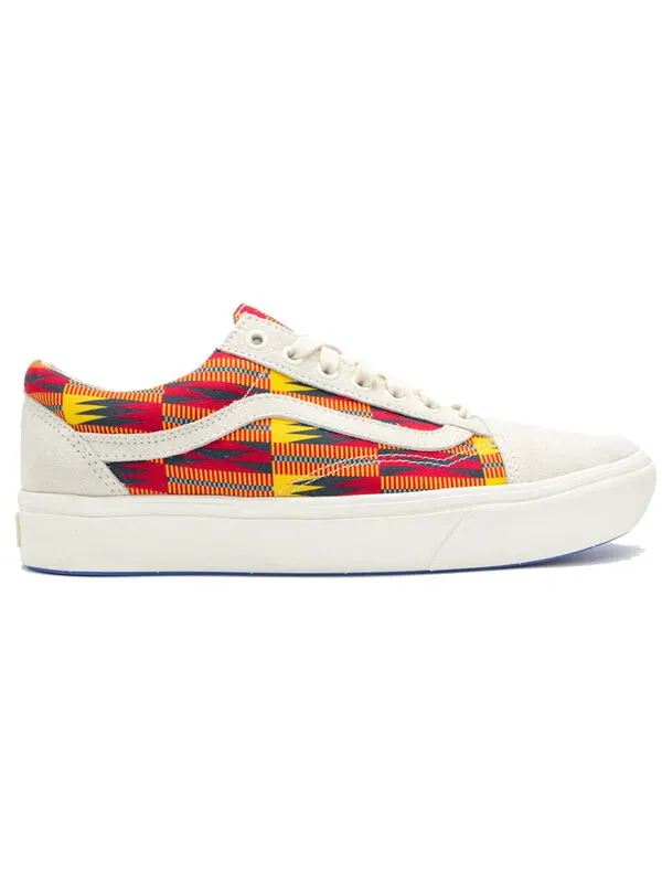 Кроссовки union x old skool 'kente cloth' Vans — изображение 2 из 4, красный/белый