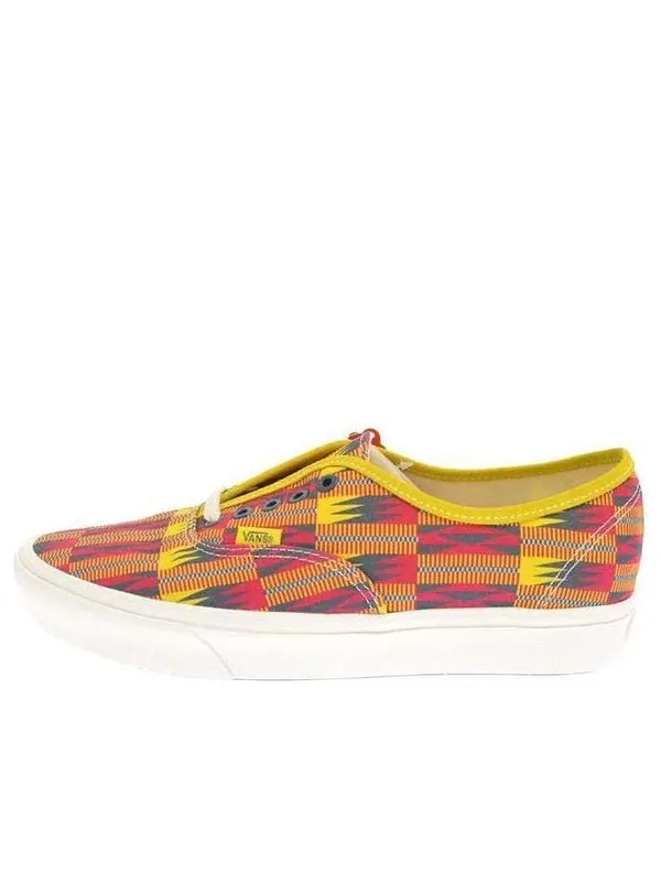Кроссовки union x comfycush authent 'red yellow' Vans — изображение 1 из 4, красный/желтый