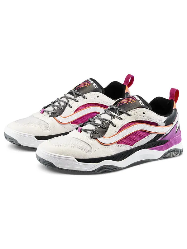 Кроссовки brux wc wear-resistant non-slip retro sports shoe white purple Vans — изображение 2 из 4, белый/фиолетовый