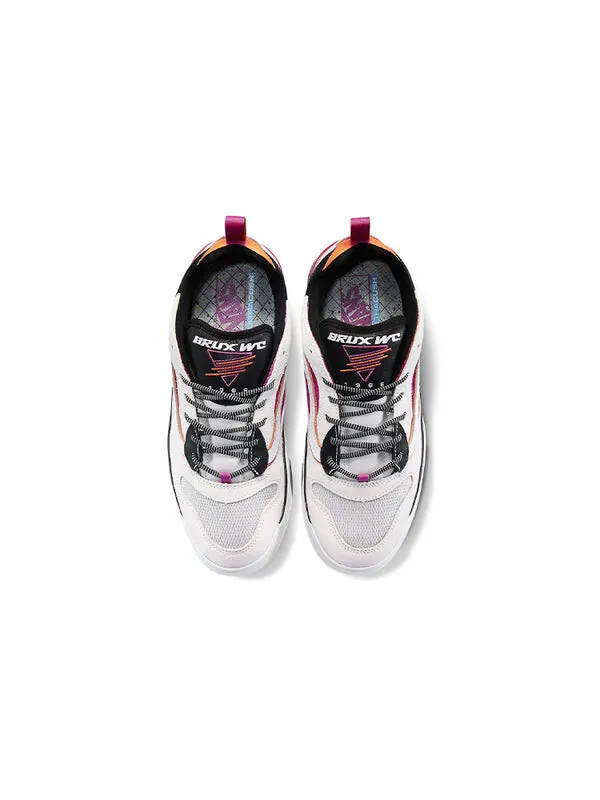 Кроссовки brux wc wear-resistant non-slip retro sports shoe white purple Vans — изображение 3 из 4, белый/фиолетовый