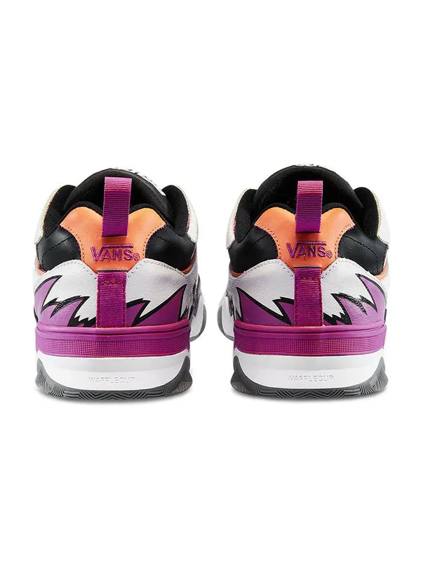 Кроссовки brux wc wear-resistant non-slip retro sports shoe white purple Vans — изображение 4 из 4, белый/фиолетовый