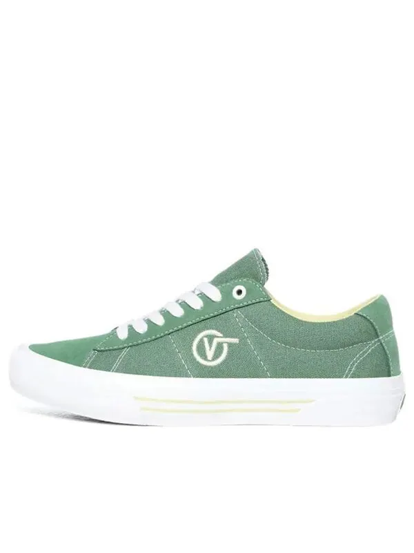 Кроссовки saddle sid pro 'hedge green' Vans — изображение 1 из 4, зеленый