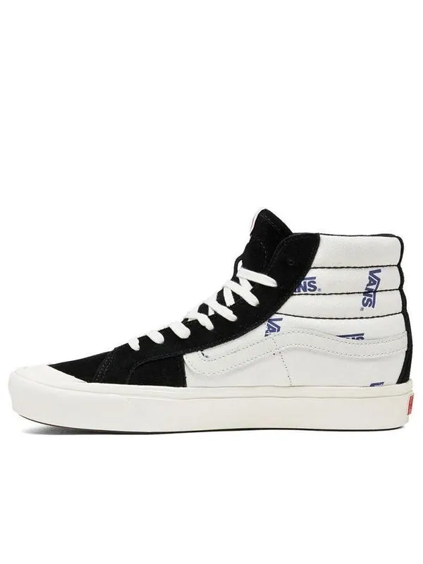 Кроссовки style 138 lx comfycush high 'black checker' Vans — изображение 1 из 4, черный