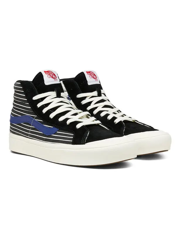 Кроссовки style 138 lx comfycush high 'black checker' Vans — изображение 3 из 4, черный
