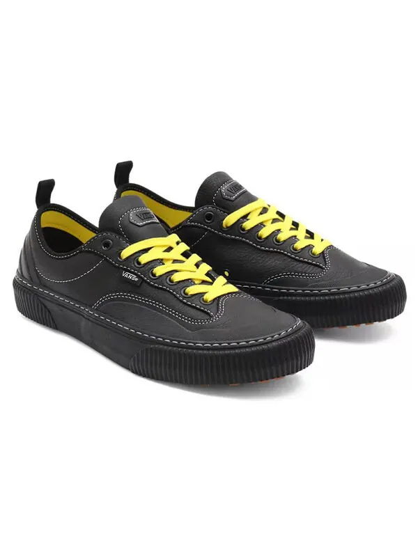 Кроссовки wade goodall x destruct sf 'black' Vans — изображение 3 из 4, черный/желтый