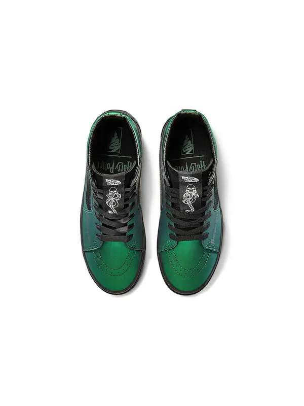 Кроссовки harry potter x sk8-hi platform rb 'morsmordre dark arts' Vans — изображение 3 из 4, зеленый
