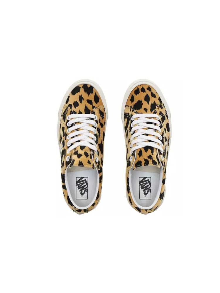 Кеды Vans Sid DX 'Anaheim Factory - Leopard' — изображение 4 из 5, коричневый