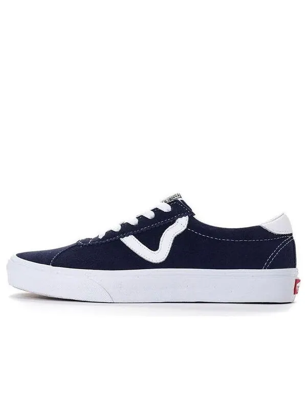 Кроссовки sports sneakers dark-blue dark blue Vans — изображение 1 из 4, синий