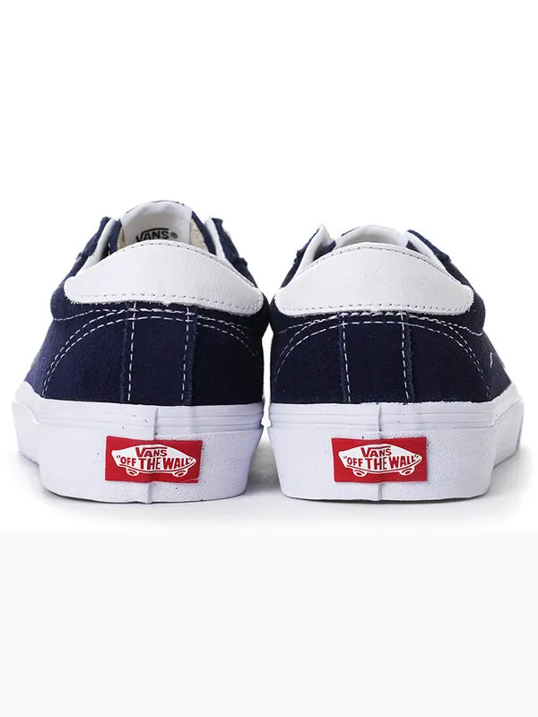Кроссовки sports sneakers dark-blue dark blue Vans — изображение 3 из 4, синий