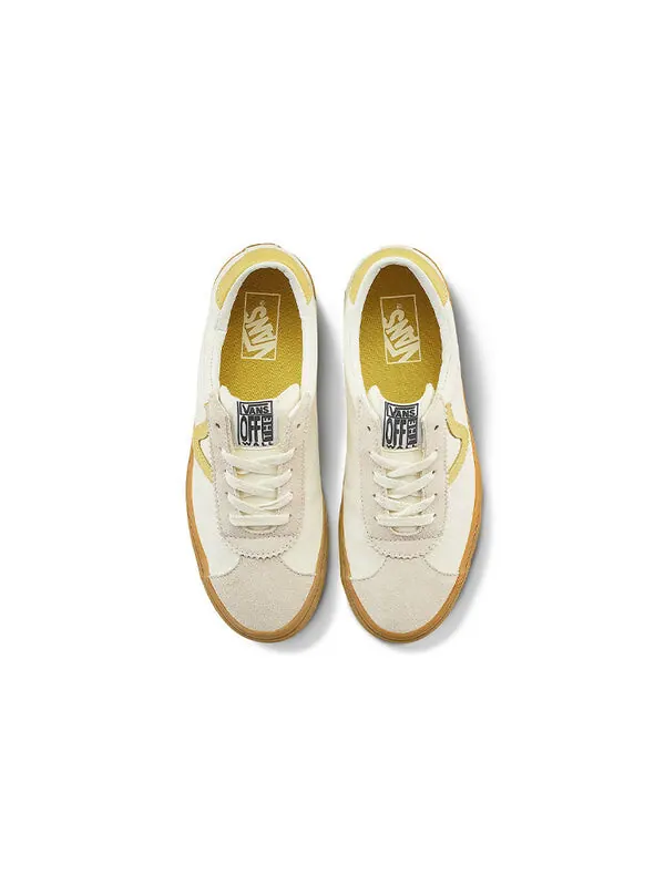 Кроссовки sport white retro low tops casual skateboarding shoes white Vans — изображение 3 из 4, белый