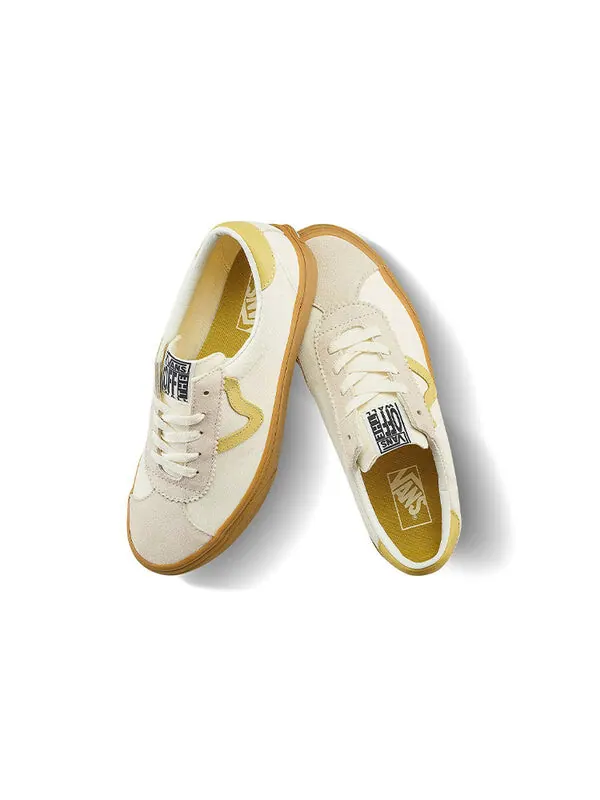 Кроссовки sport white retro low tops casual skateboarding shoes white Vans — изображение 4 из 4, белый