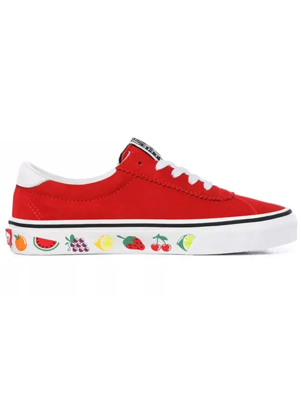 Кроссовки sport 'sidewall print - fruits' Vans — изображение 2 из 4, красный