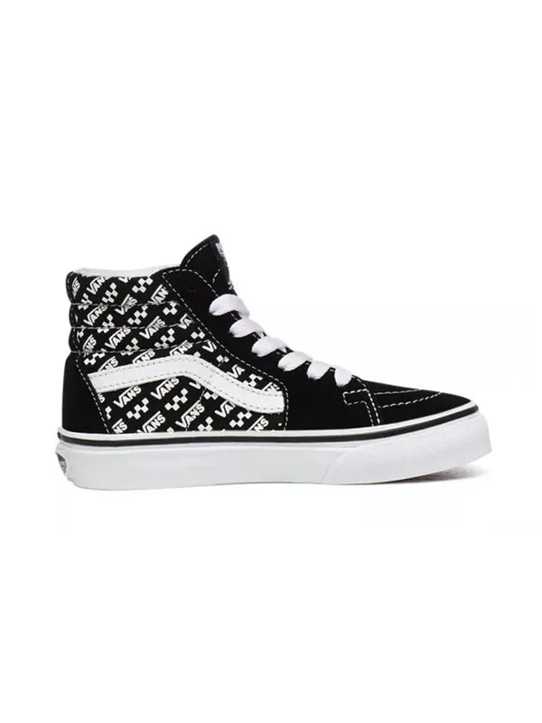 Кроссовки sk8-hi kids black/white Vans — изображение 2 из 4, черный/белый