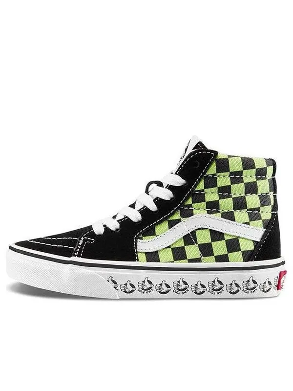 Кроссовки bmx sk8-hi zip 'black sharp green' Vans — изображение 1 из 4, зеленый