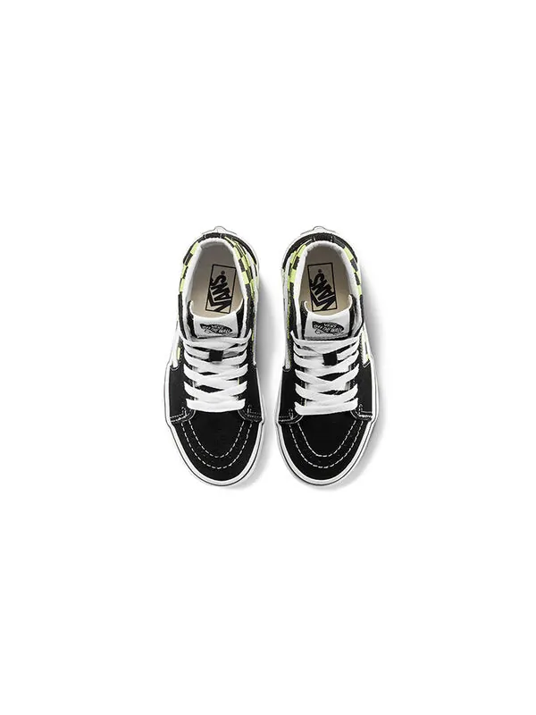 Кроссовки bmx sk8-hi zip 'black sharp green' Vans — изображение 3 из 4, зеленый