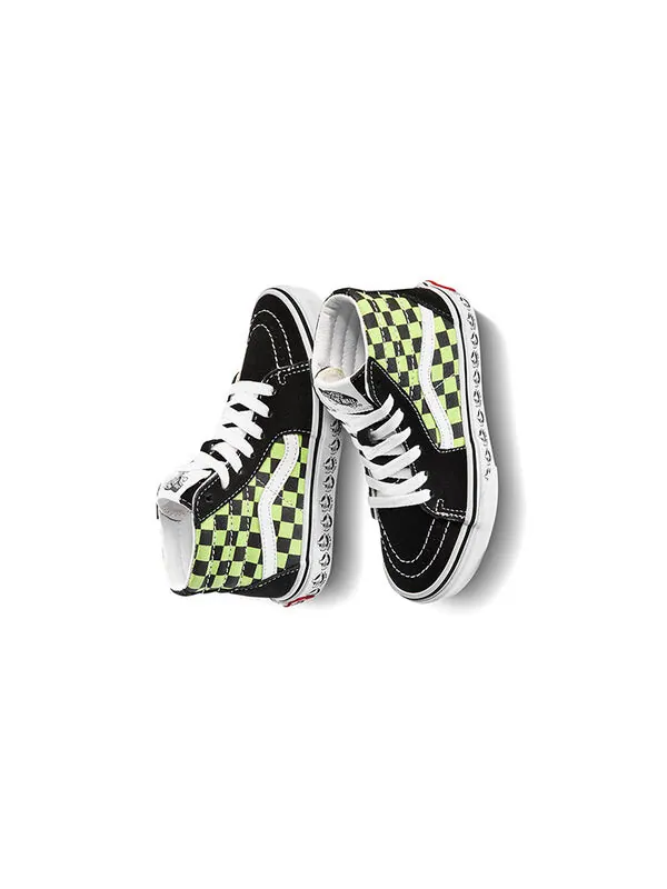 Кроссовки bmx sk8-hi zip 'black sharp green' Vans — изображение 4 из 4, зеленый